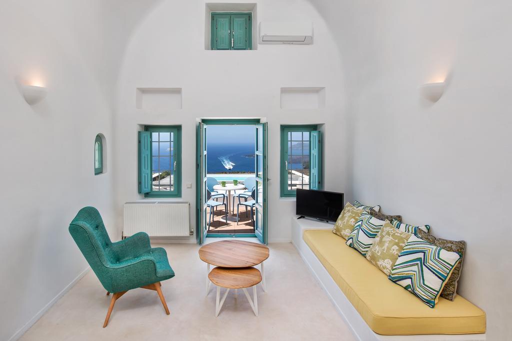 Ananda Retreat Villa Megalochori  Bagian luar foto