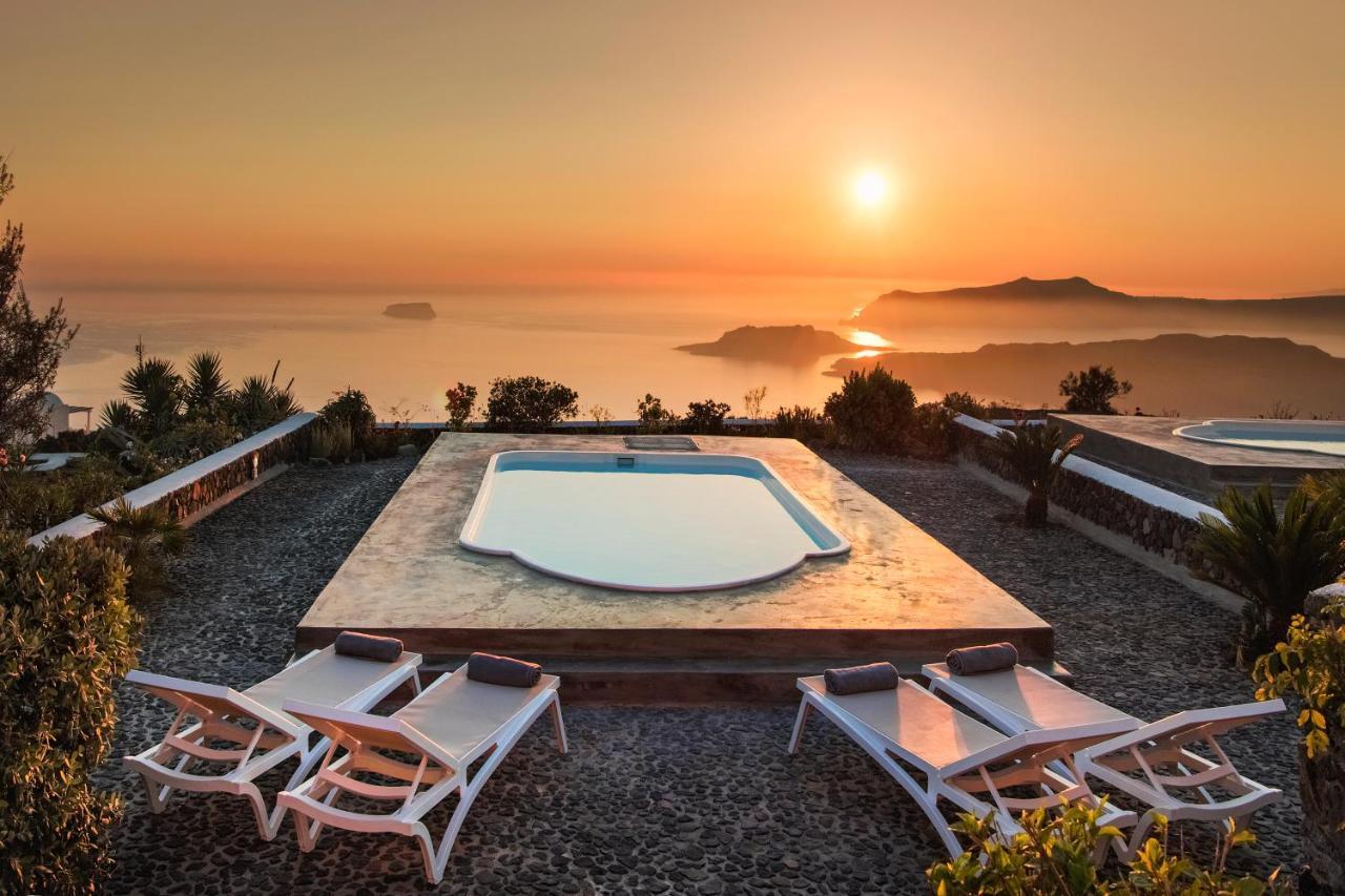 Ananda Retreat Villa Megalochori  Bagian luar foto